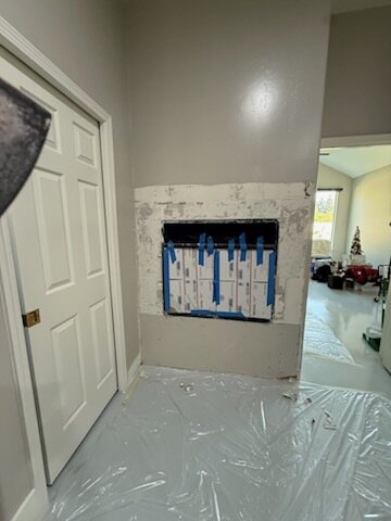 Repair & refinish — LVN Drywall Inc., Bakersfield